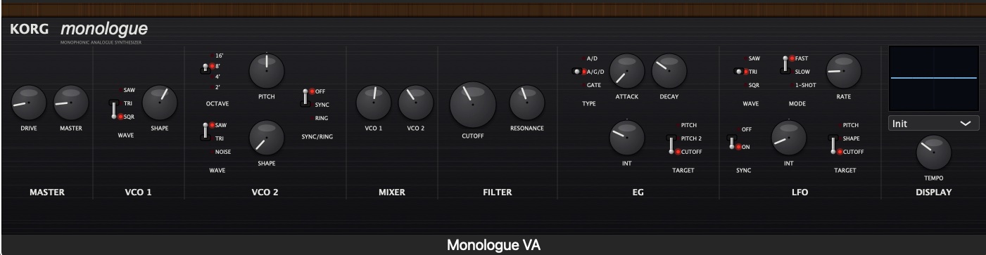 Monologue VA interface